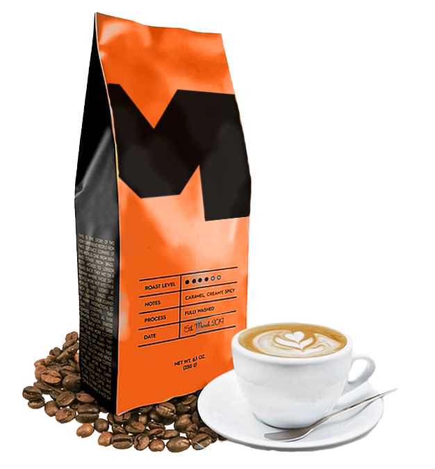 French roast blend milo coffee